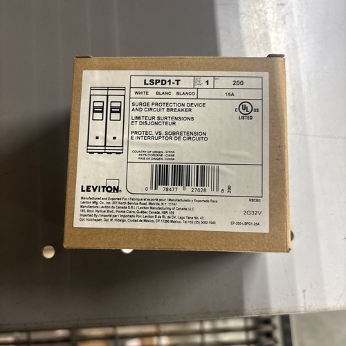 Leviton lspd1 plug - leviton, lspd1-t
