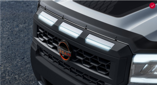 Frontier upper grille accent - frontier,
